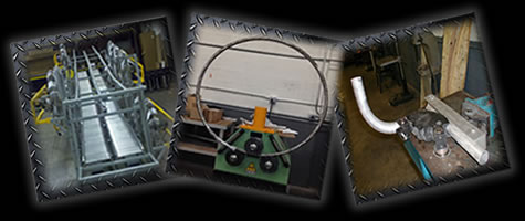 Tube bending, mig & tig welding, roll bending and powder coating all in house...only at EXTREME!